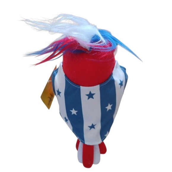 Target Featherly Friends Red Blue Patriotic Plush Bird Toy "Hero" Sun Squad - Picture 5 of 10